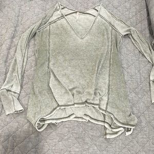 Free People Green long sleeve. Size: S
